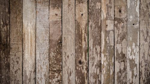 Full frame shot of wooden planks