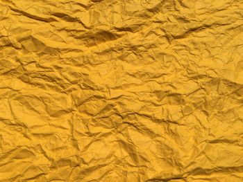 Full frame shot of yellow paper