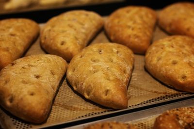 High angle view of food in store