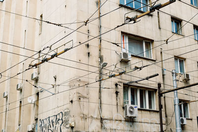 Low angle view of old building