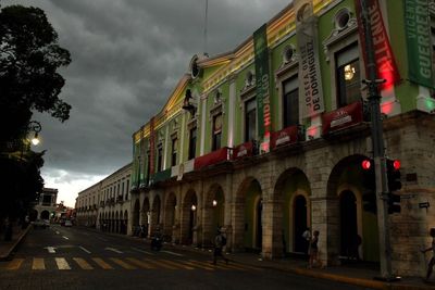 View of buildings in city