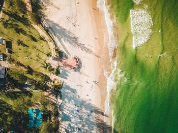 Scenic view of beach