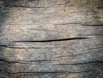 Full frame shot of old wooden plank