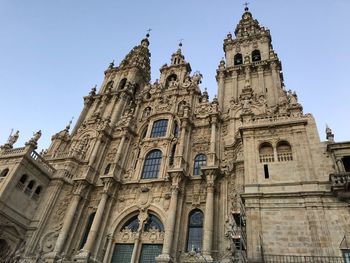 Low angle view of cathedral