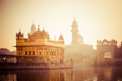 View of buildings at waterfront