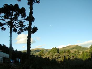 Scenic view of mountains