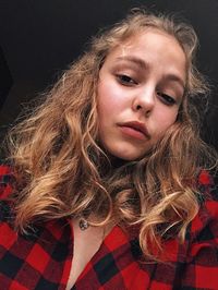 Portrait of beautiful woman