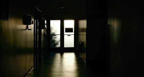 Corridor of door