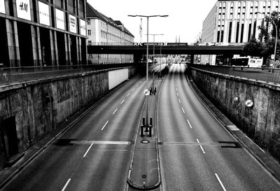 View of bridge in city