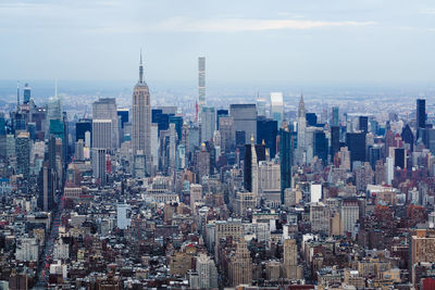 Aerial view of a city