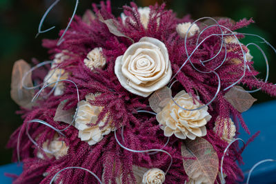Close-up of rose bouquet
