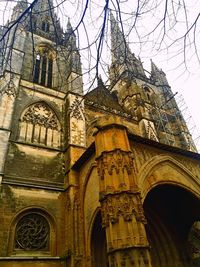 Low angle view of church