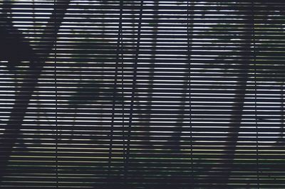 Full frame shot of blinds