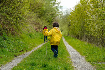 Nature walk with children ....