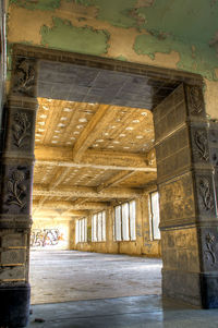 View of built structure