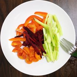 Close-up of food in plate