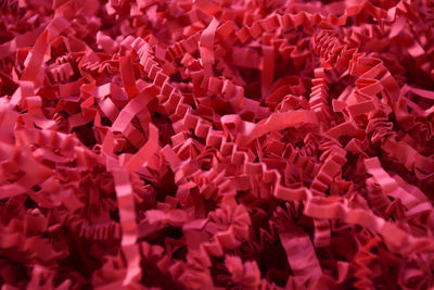 Full frame shot of red protection  paper texture background 