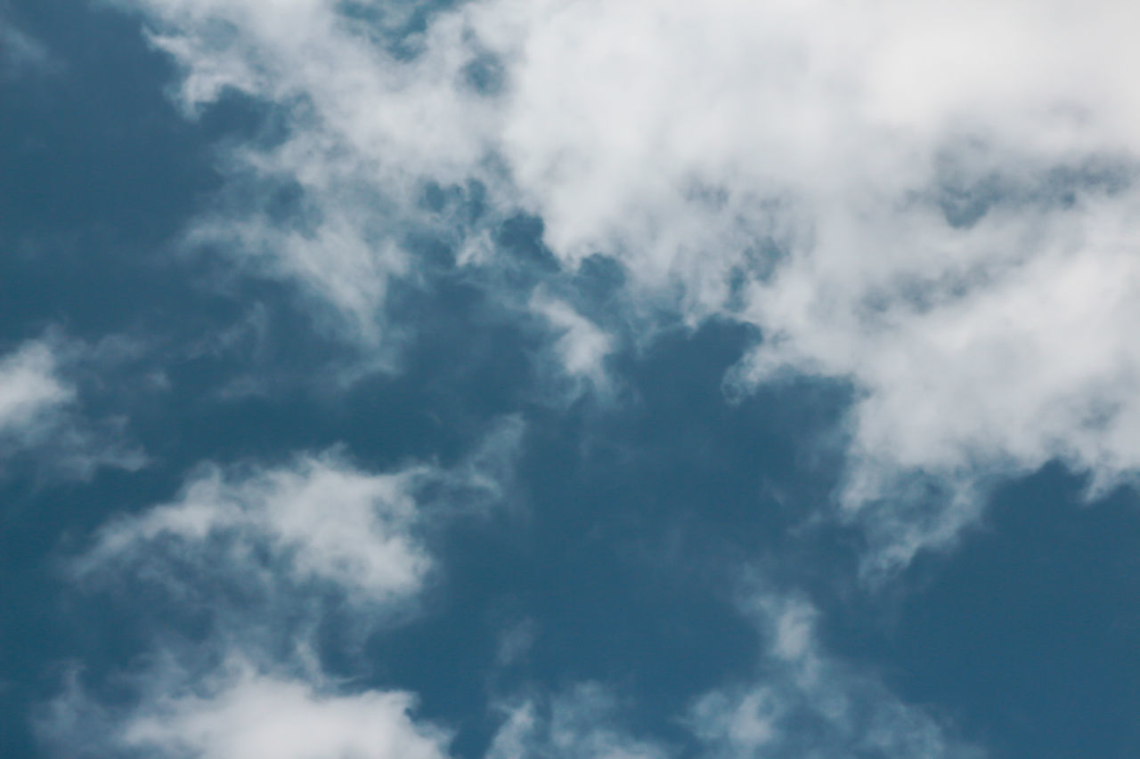 LOW ANGLE VIEW OF CLOUDSCAPE