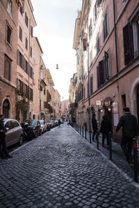 Street amidst buildings in city