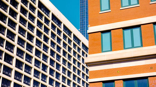 Low angle view of modern building