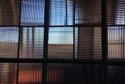 Full frame shot of window