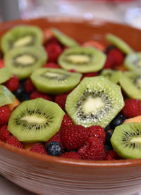 Close-up of fruits in bowl