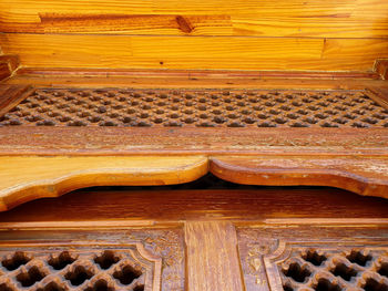 Low angle view of ceiling of building