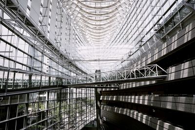 Low angle view of modern building