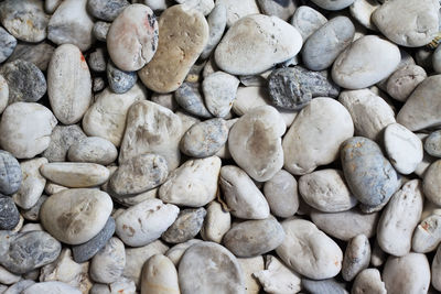 Full frame shot of stones