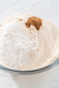 Close-up of food in bowl on table