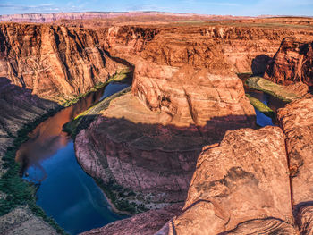 Rock formations at canyon national park