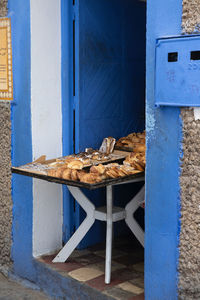 Close-up of food on table at store
