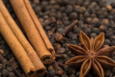 Close-up of spices