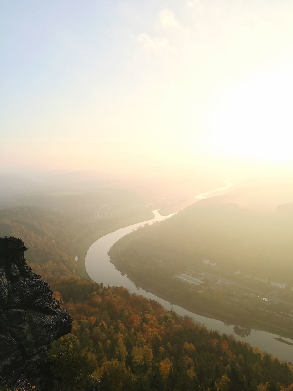 scenics, tranquil scene, water, tranquility, high angle view, beauty in nature, landscape, mountain, sea, nature, sky, aerial view, idyllic, mountain range, coastline, tree, river, outdoors, non-urban scene, hill