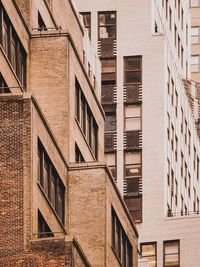 Low angle view of residential building