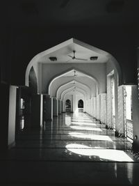 Corridor of building