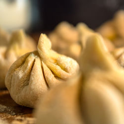 Close-up of cookies on table