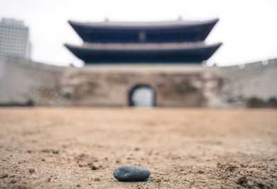 Surface level of field