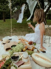 Aesthetic picnic