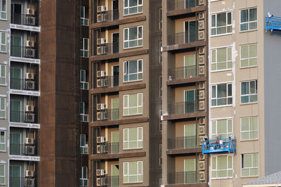 Exterior of building in city