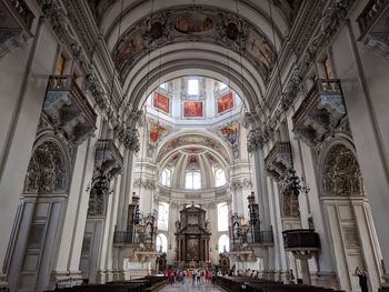 Interior of cathedral