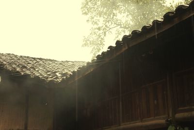 Built structure against the sky