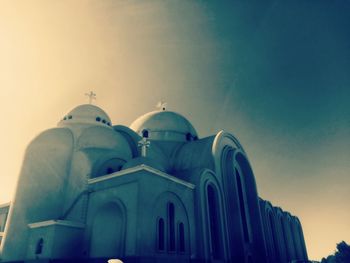 Low angle view of cathedral against sky