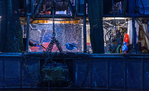 Man working at construction site