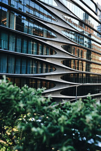 Low angle view of modern building