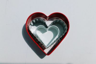 Close-up of heart shape decoration