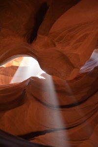 View of rock formations