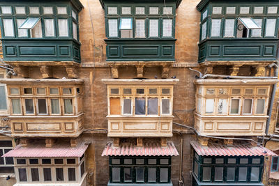 Low angle view of old building