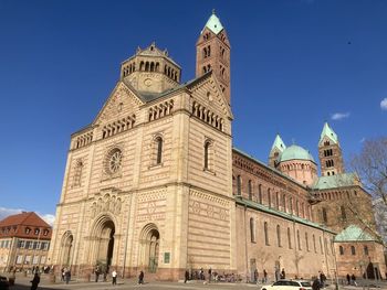 Low angle view of cathedral against sky