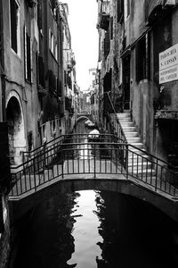 Canal along buildings